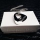Personalized Guitar Pick With Heart Necklace