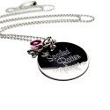 Spoiled Rotten Engraved Necklace