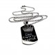 Dad King Of The Castle Dog Tag Necklace 