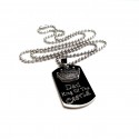 Dad King Of The Castle Dog Tag Necklace 