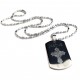 Personalized Cross Dog Tag Necklace