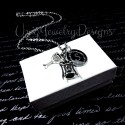 Wine Lovers Initial Necklace 
