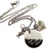 Personalized Mother Son Necklace 