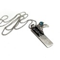 Personalized Princess Bar Necklace 