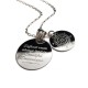 Compass Quote Necklace 