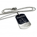 Personalized EMT Dog Tag Necklace 