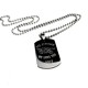 Super Dad Father's Dog Tag Necklace