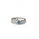 925 Sterling Silver Mom Birthstone Ring
