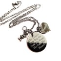 Personalized Mother Son Necklace 
