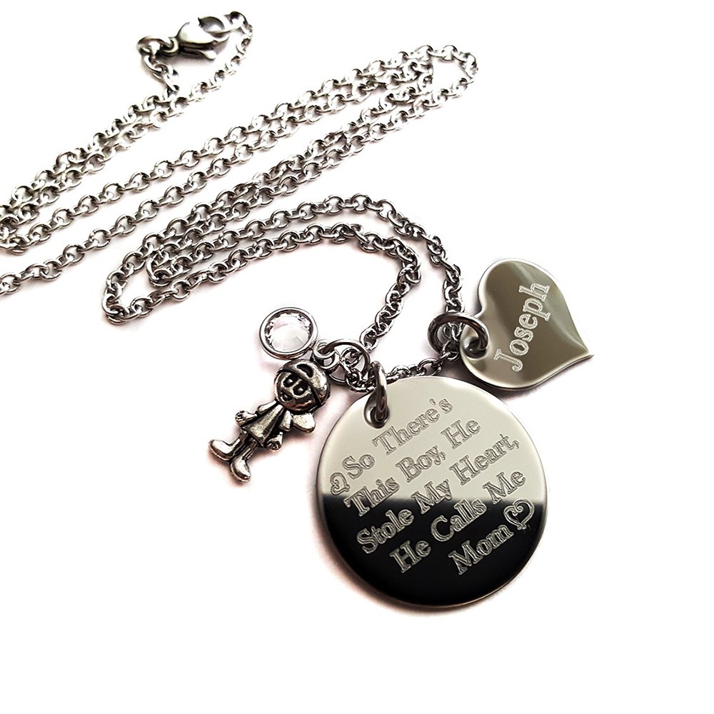 Buy Dog Tag Necklace To Become My Son The Man Love Dad / Mum Son Pendant  Necklace Birthday Gift at affordable prices — free shipping, real reviews  with photos — Joom
