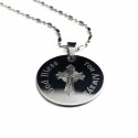 Men's Personalized Cross Pendant Necklace 