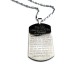 My Son Dog Tag Necklace 