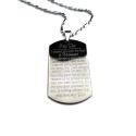 Proud You Are My Son Dog Tag Necklace 