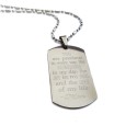 Son Quote You Are Precious In Every Way Dog Tag