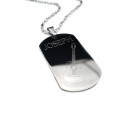 Guitar Dog Tag Necklace 