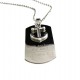 Anchor Dog Tag Necklace 