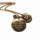 The Love Between a Mother and Daughter NuGold Necklace