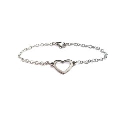 Simple Heart Bracelet 