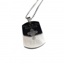 You Are My Son Shine Cross Dog Tag Necklace 
