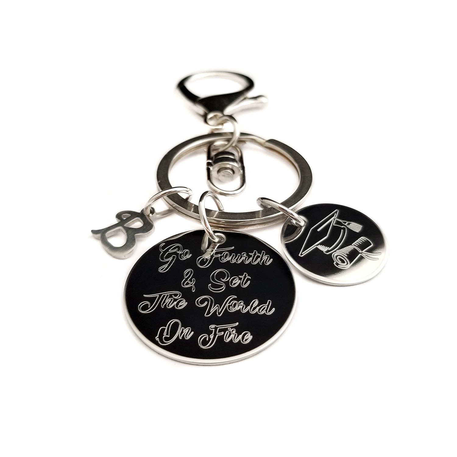 Graduation on sale key rings