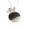 Children and Mothers Never Truly Part Necklace