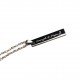 Strength Hope Perseverance Bar Necklace 