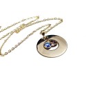 14k Gold Filled Family Swarovski Crystal Necklace 