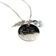 Your Wings Were ready Memorial Necklace 