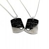 Her One, Her Only Dog Tag Necklace Set 