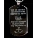  Engraved Friendship Dog Tag Necklace 